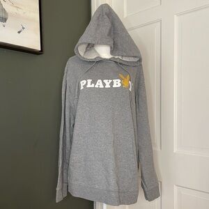 Playboy by PacSun Gray Sweatshirt